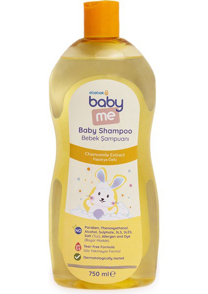 e-bebek - Baby Me Bebek Şampuan 750 Ml İndirimi