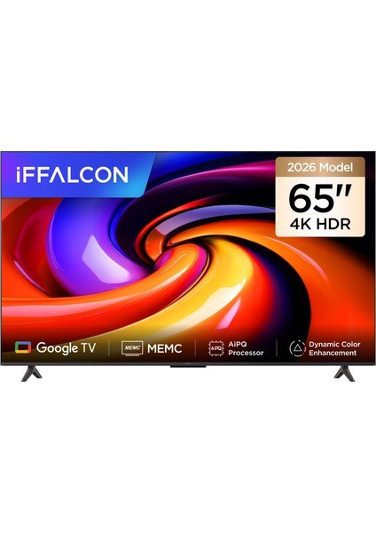 Hepsiburada - İffalcon 65U65 65'' 165 Ekran Uydu Alıcılı 4K Ultra Hd Google Led Tv İndirimi