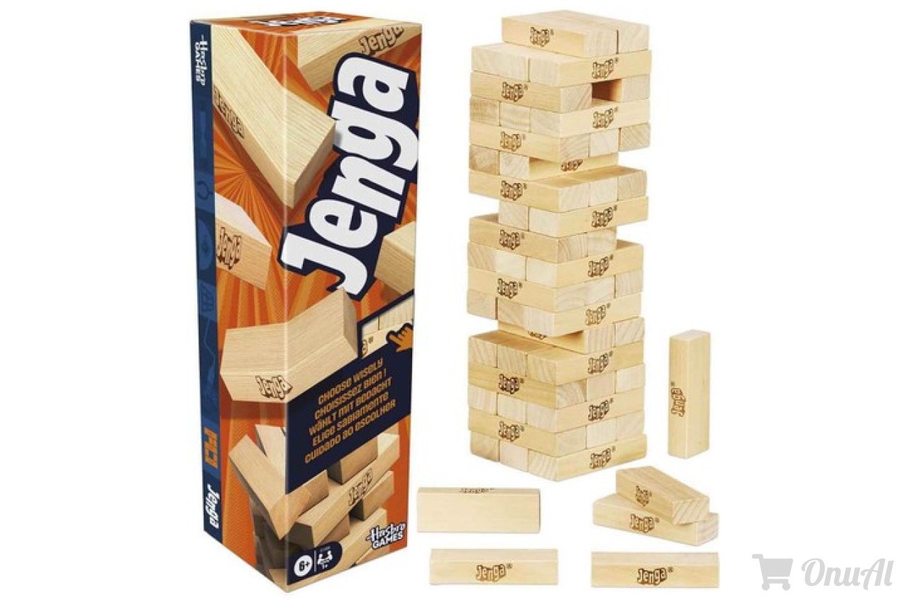 Hepsiburada - Hasbro Gaming Jenga Kutu Oyunu İndirimi