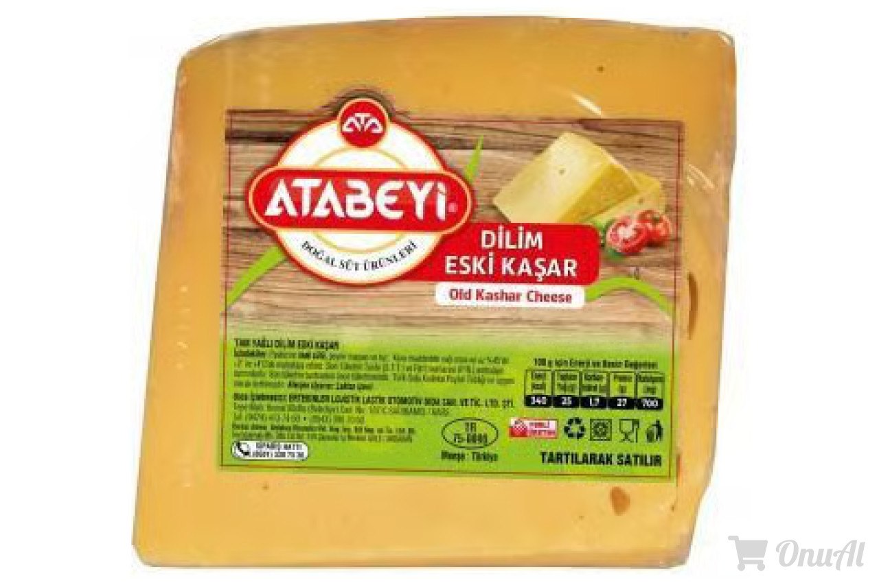 Pazarama - Atabeyi Kars Eski Kaşar Dilim Peyniri 1 Kg İndirimi